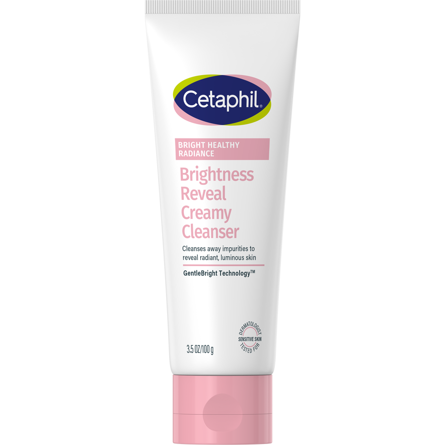 CetaphilBrightHealthyRadianceRevealCreamyCleanser100g-1-nova-para-pharmacie-maroc-prix-livraison CETAPHIL Bright Healthy Radiance Reveal Creamy Cleanser 100g Nettoyant Crémeux Éclat Luminosité Texture Douce – Image 1