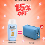 ISDIN Fusion Water Magic SPF50 50ml Texture Aqua Ultra-Légère Invisible + Trousse