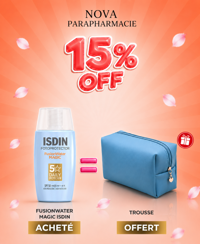 ISDIN Fusion Water Magic SPF50 50ml Texture Aqua Ultra-Légère Invisible + Trousse - photo 3