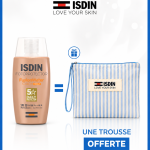 ISDIN Fotoprotector Fusion Water Color SPF50+ 50ml Protection Solaire Teintée Medium Texture Aqua + Trousse