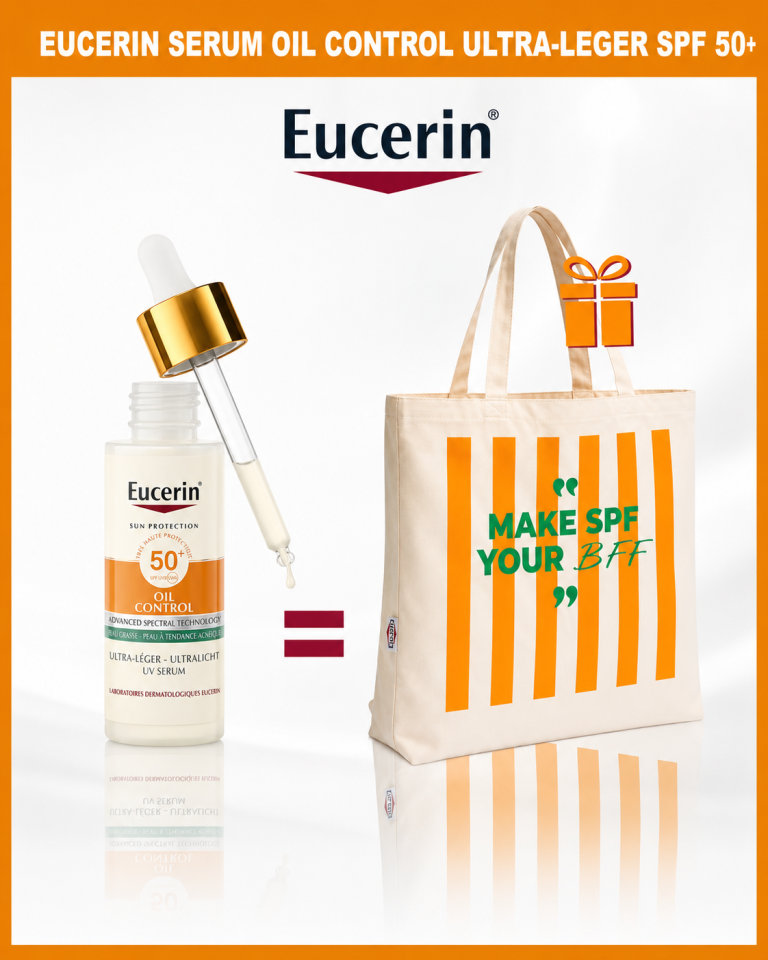 Eucerin Serum Oil Control Ultra-leger SPF 50+ 30ML + TOTE BAG - photo 2