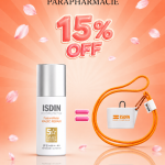 ISDIN Fusion Water Magic Repair SPF50 50ml Protection Solaire Réparatrice Aqua + Coque offrete