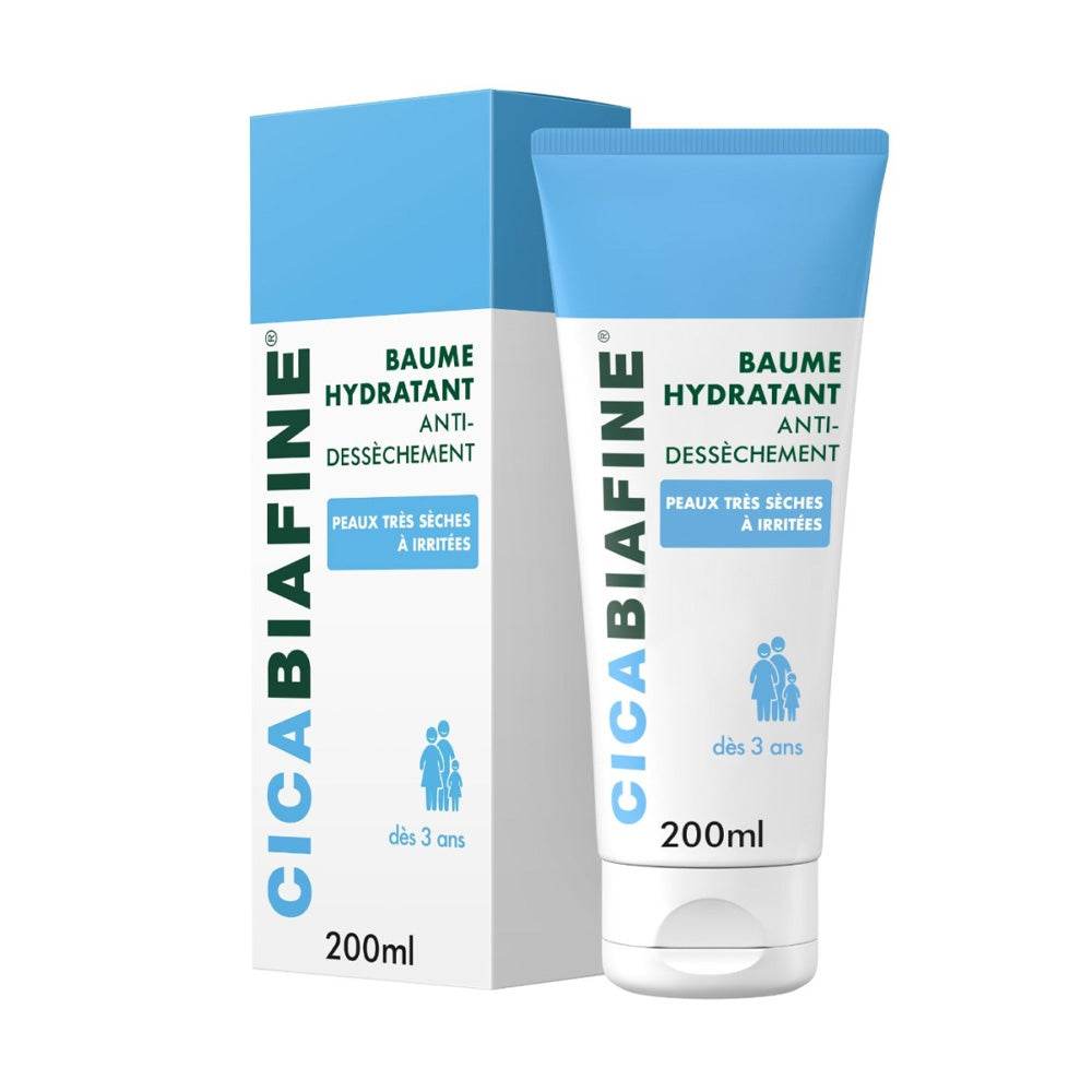 CicaBiafine-Baume-Corporel-Hydratant-Quotidien-Peaux-Tres-Seches-200ml-nova-parapharmacie-maroc-1 CicaBiafine Baume Hydratant Anti-Dessèchement 200ml – Image 1