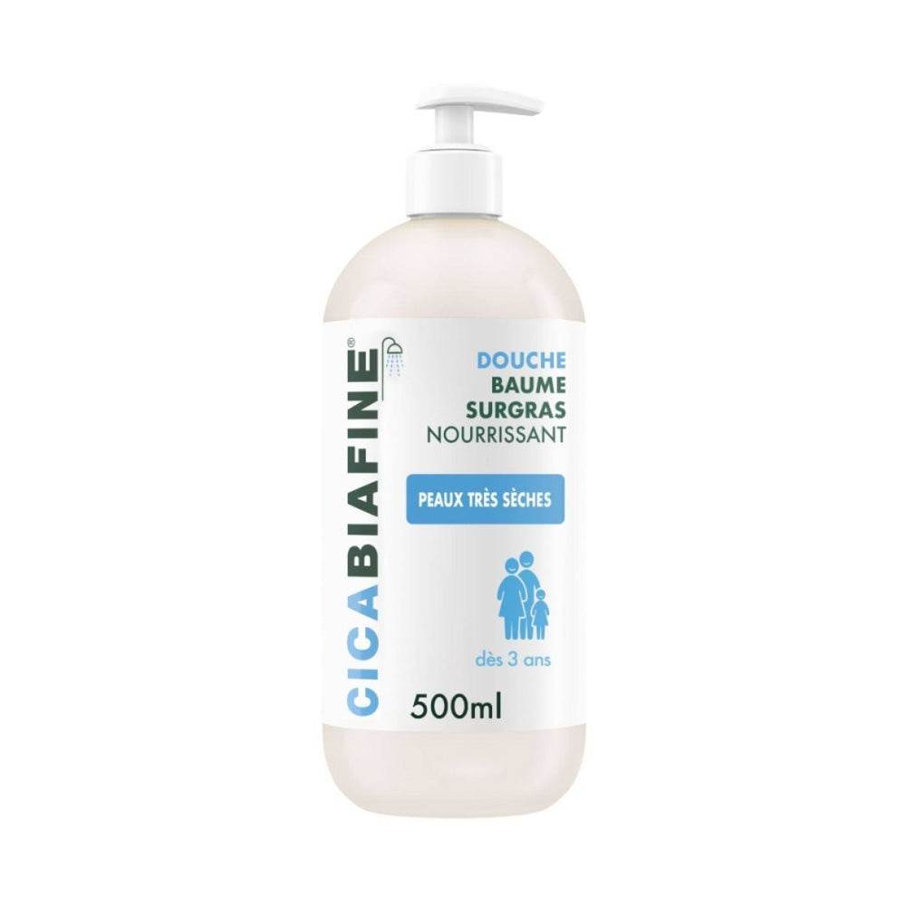 Cicabiafine-Douche-Baume-Surgras-Nourrissant-500ml-prix-maroc-parapharmacie-casablanca Cicabiafine Douche Baume Surgras Nourrissant 500ml – Image 1