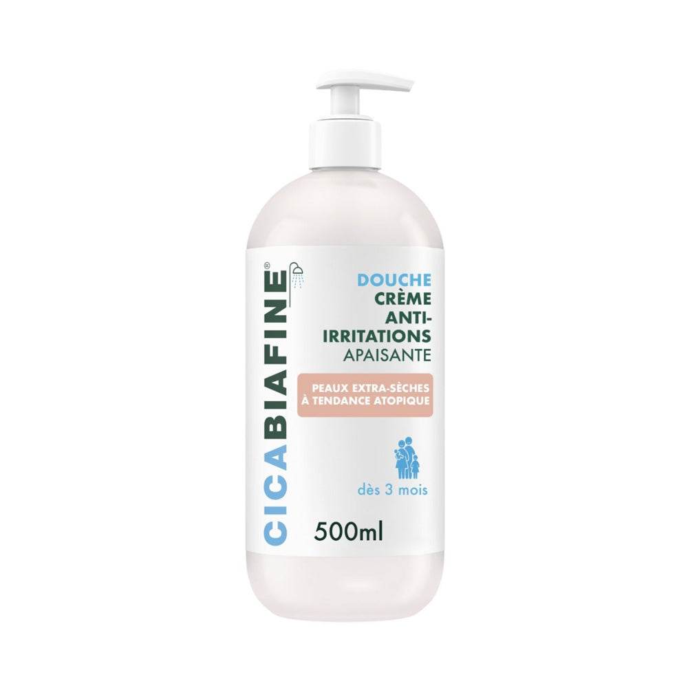 Cicabiafine-Douche-Creme-Anti-Irritations-Apaisante-500ml-prix-maroc-parapharmacie-casablanca Cicabiafine Douche Crème Anti-Irritations Apaisante 500ml – Image 1
