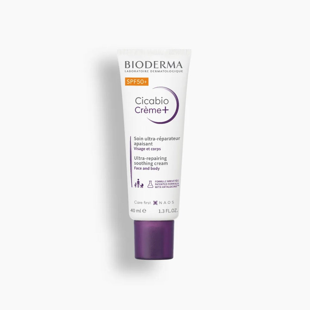 Cicabio-Creme-spf50-40ml-nova-para-pharmacie-maroc-prix-livraison Bioderma Cicabio Creme+ spf50+ 40ml – Image 1