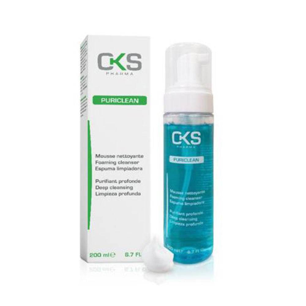 Cks-Puriclean-Mousse-Nettoyant-200-ml-nova-parapharmacie-maroc Cks Puriclean Mousse Nettoyant Peaux Mixtes 200ml