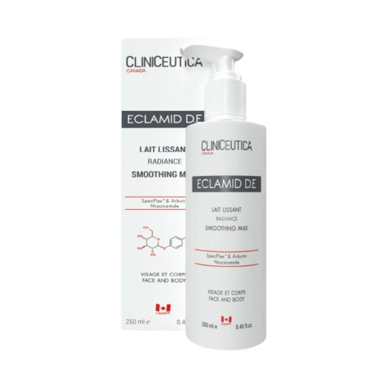 CLINICEUTICA Eclamid D.E Lait Lissant 250ml Lait Corps Éclaircissant Hydratant - photo 2