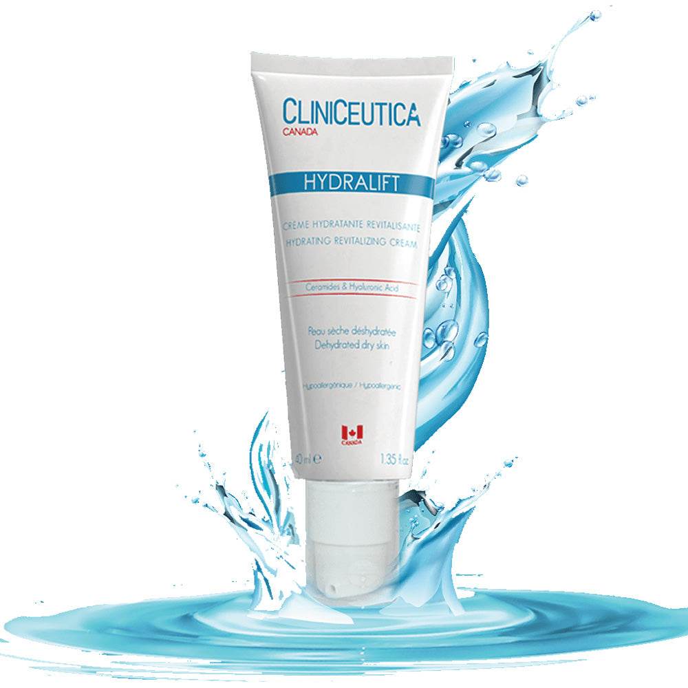 Cliniceutica-Hydralift-Creme-Hydratante-Revitalisante-40ml-nova-parapharmacie-maroc CLINICEUTICA Hydralift Crème Hydratante Revitalisante 40ml Acide Hyaluronique Raffermissante – Image 1