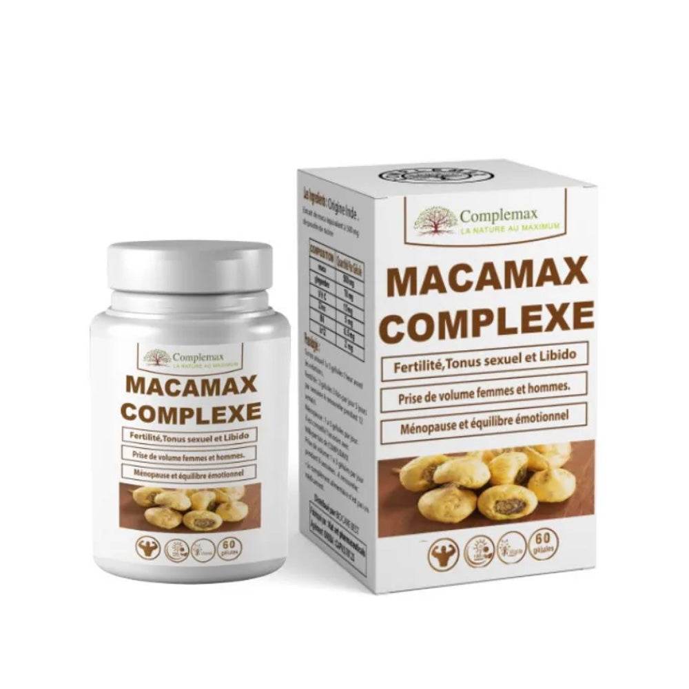 Complemax-Maca-max-60-gelules-Nova-para-Maroc COMPLEMAX Maca Max 60Gelules – Image 1