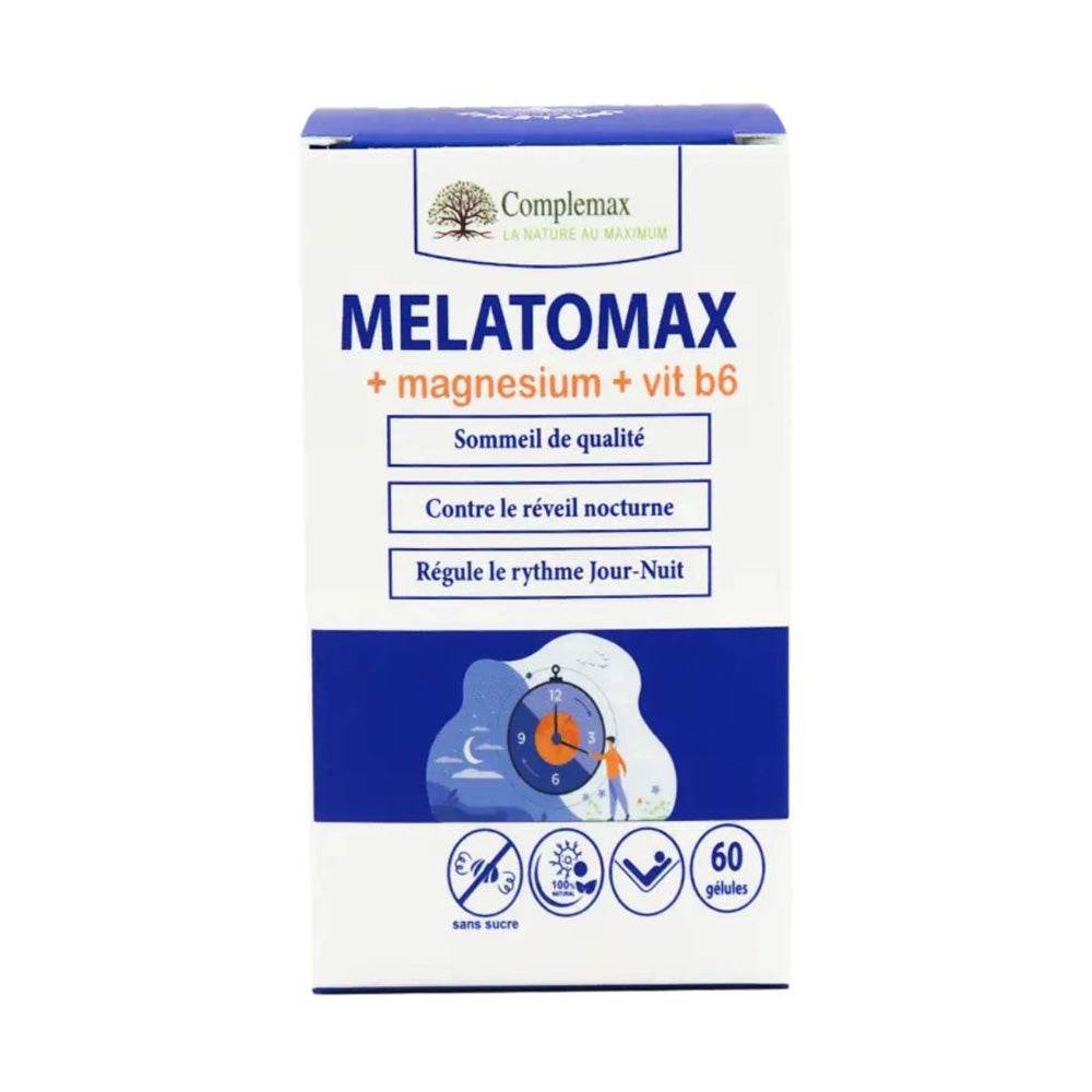 Complemax-Melatomax-Nova-para-Maroc COMPLEMAX Melatomax 60 gelules – Image 1