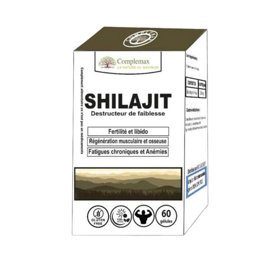 Complemax-Shilajit-60-gelules-Nova-para-Maroc COMPLEMAX Shilajit 60Gelules – Image 1