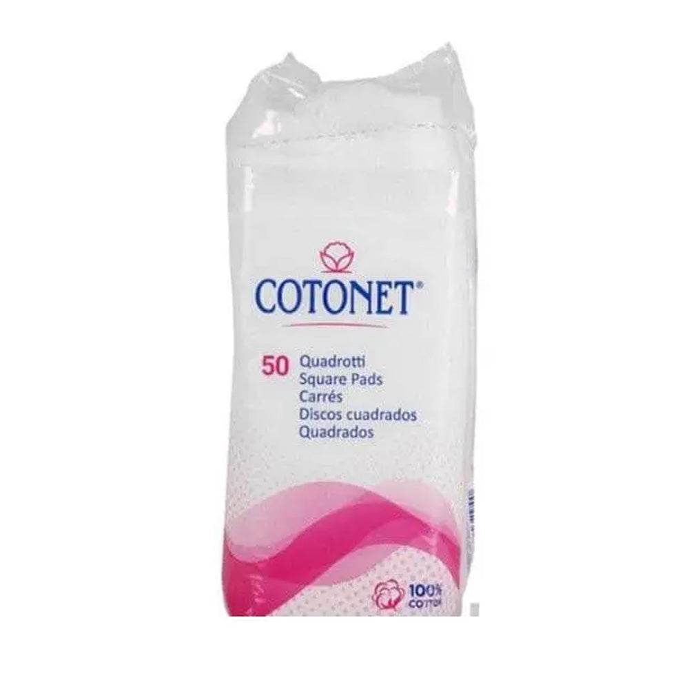 Cotonet-Coton-Carres-50pcs-nova-parapharmacie-casablanca Cotonet Coton Carres 50pcs – Image 1