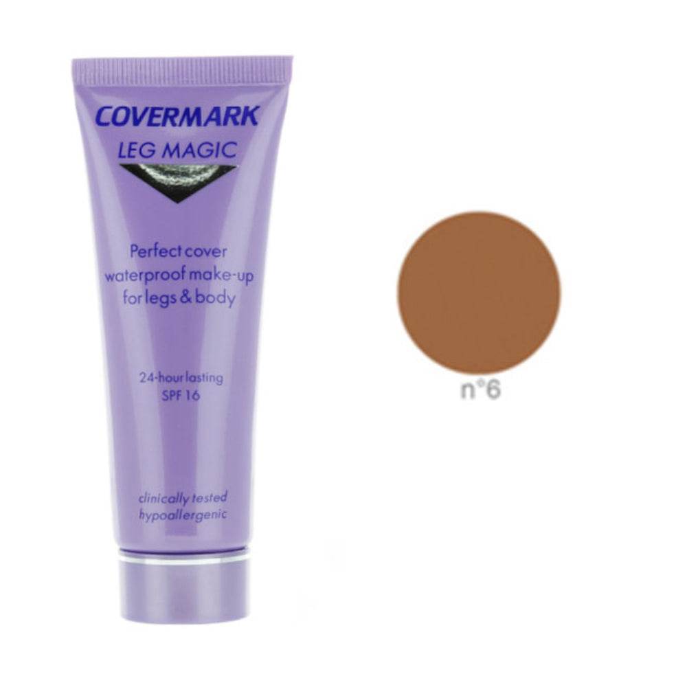 Covermark-Leg-Magic-FDT-N_6-spf16-50ml COVERMARK Leg Magic FDT N°6 SPF16 50ml - Fond de Teint Corps Correcteur Premium – Image 1