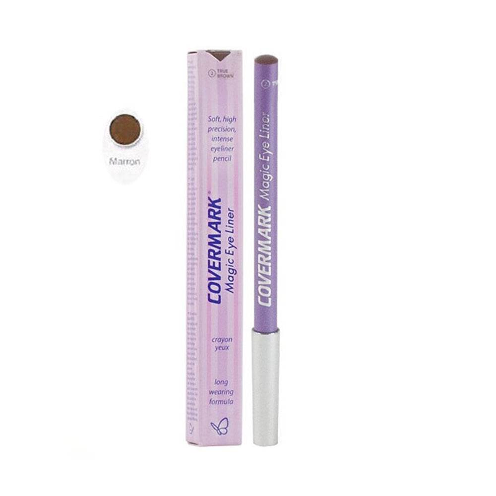 Covermark-Magic-Eye-Liner-Marron-N_2-1.5g-prix-maroc-parapharmacie-casablanca-1 COVERMARK Magic Eye Liner Marron N°2 1.5g - Crayon Yeux Waterproof Anti-Âge Premium – Image 1