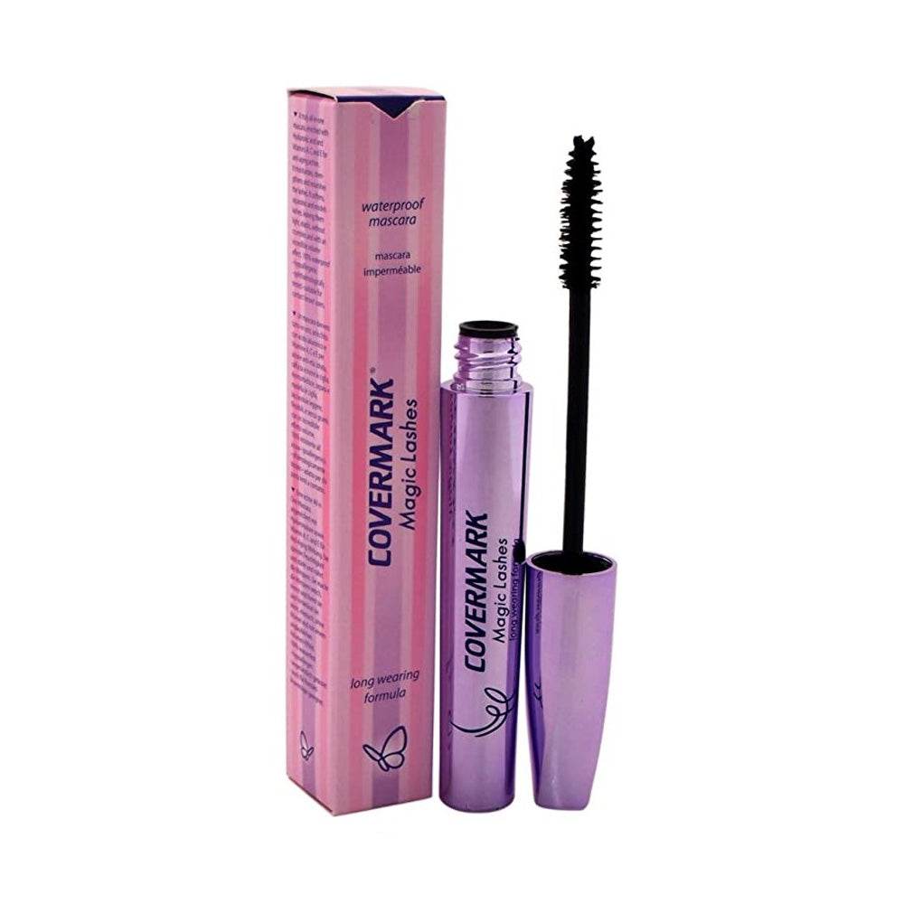 Covermark-Magic-Lashes-Mascara-Noir-10ml-prix-maroc-parapharmacie-casablanca COVERMARK Magic Lashes Mascara Noir 10ml - Mascara Waterproof Anti-Âge Premium – Image 1