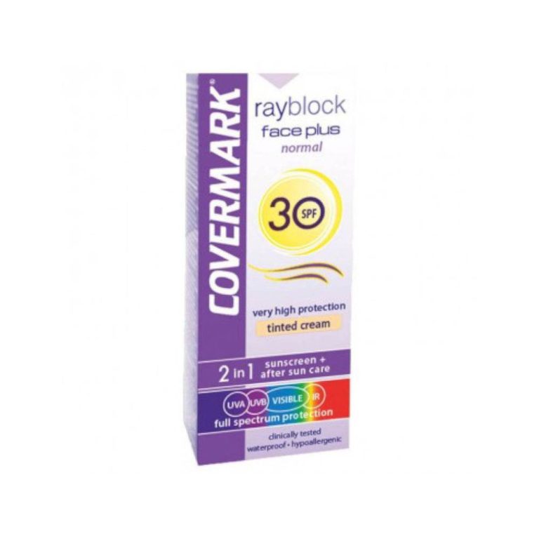 COVERMARK Rayblock Face Plus Teinte Normal SPF30 50ml - Protection Solaire Teintée Premium - photo 2