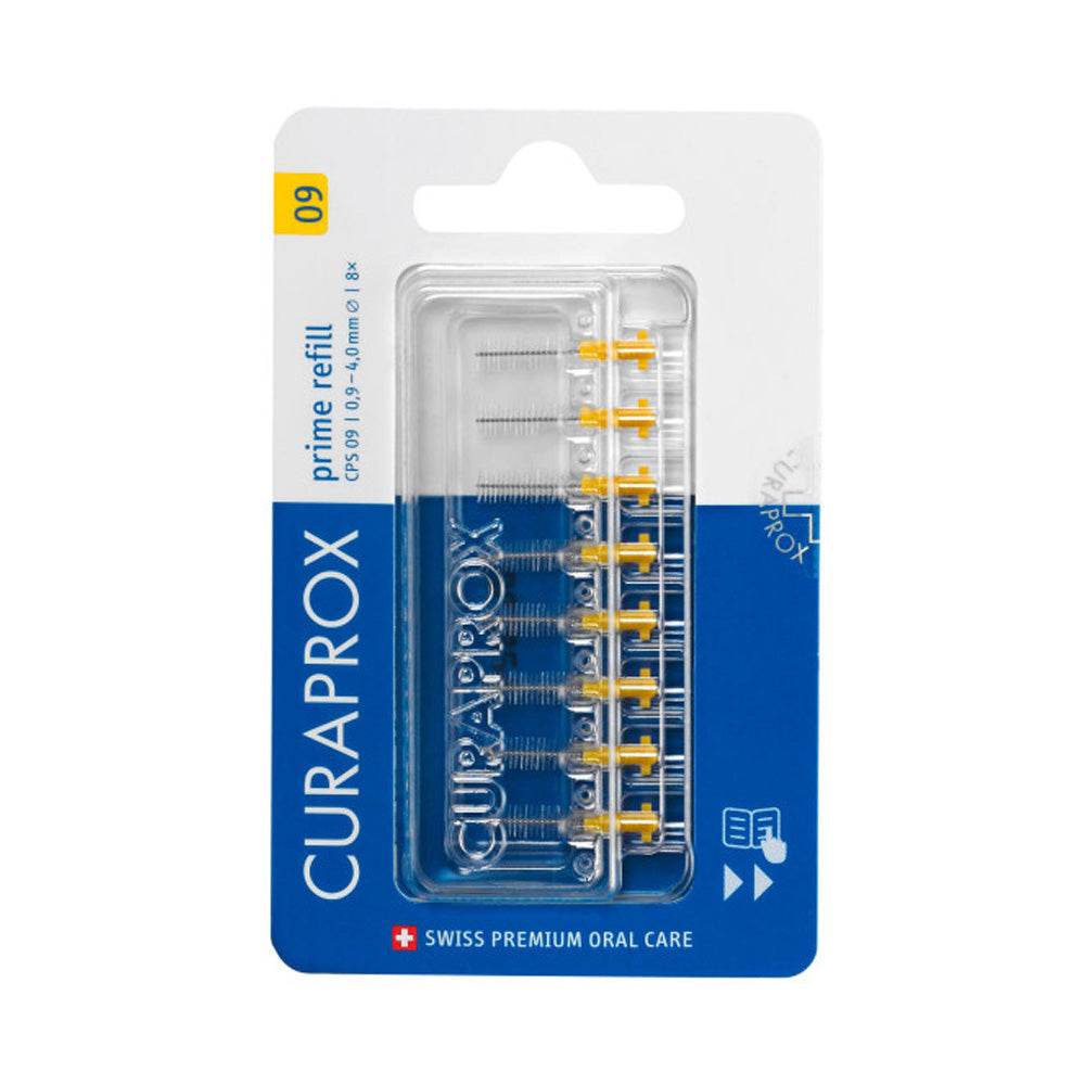 Curaprox-Prime-Recharge-8x-Jaune-CPS-09-prix-maroc-parapharmacie-casablanca-1 Curaprox Prime Recharge 8x Jaune CPS 09 – Image 1