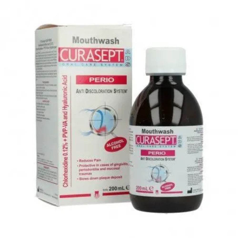 Curasept-ADS-Perio-Bain-De-Bouche-200ml Curasept ADS Perio Bain De Bouche 200ml – Image 1