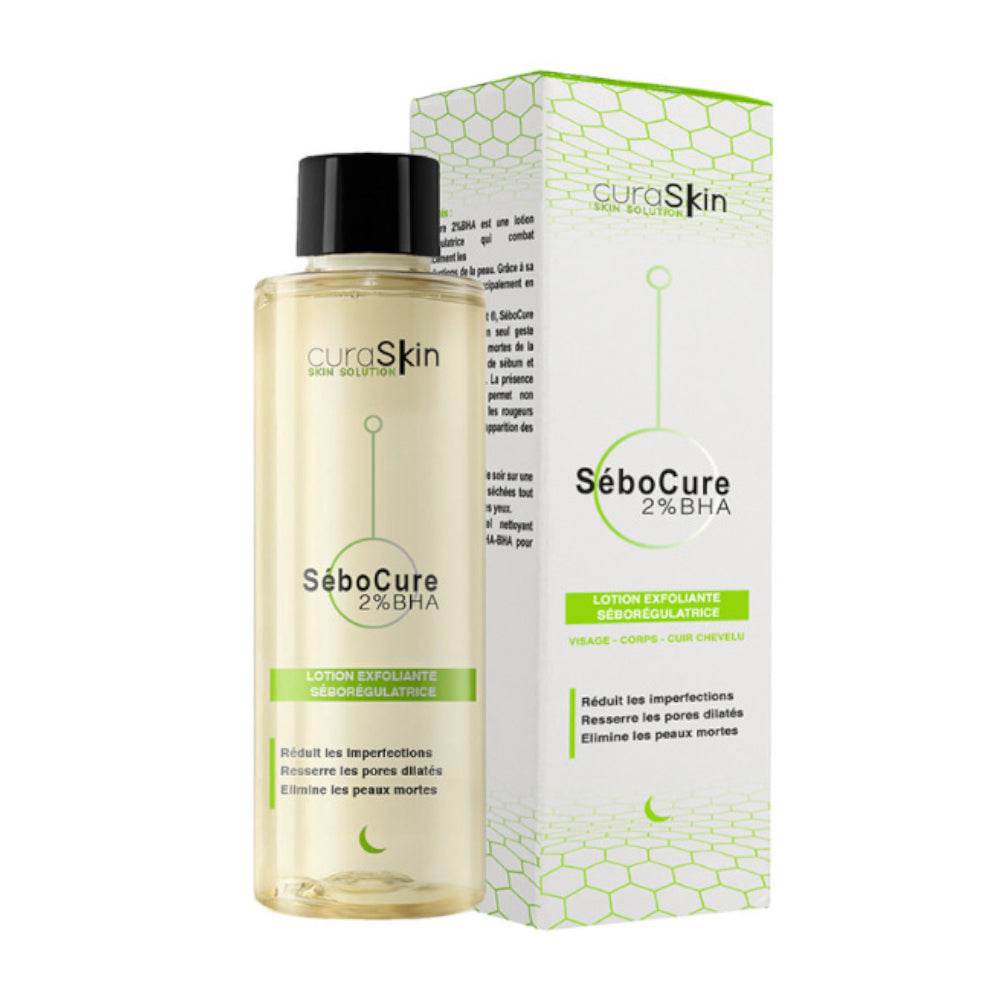 Curaskin-Sebocure-2-BHA-Lotion-Exfoliant-100ml-1 Curaskin Sebocure 2% BHA Lotion Exfoliant 100ml – Image 1