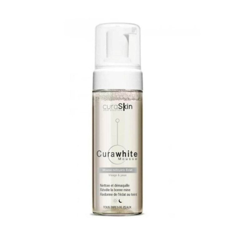 Curaskin Curawhite Mousse Nettoyant Eclat 150ml