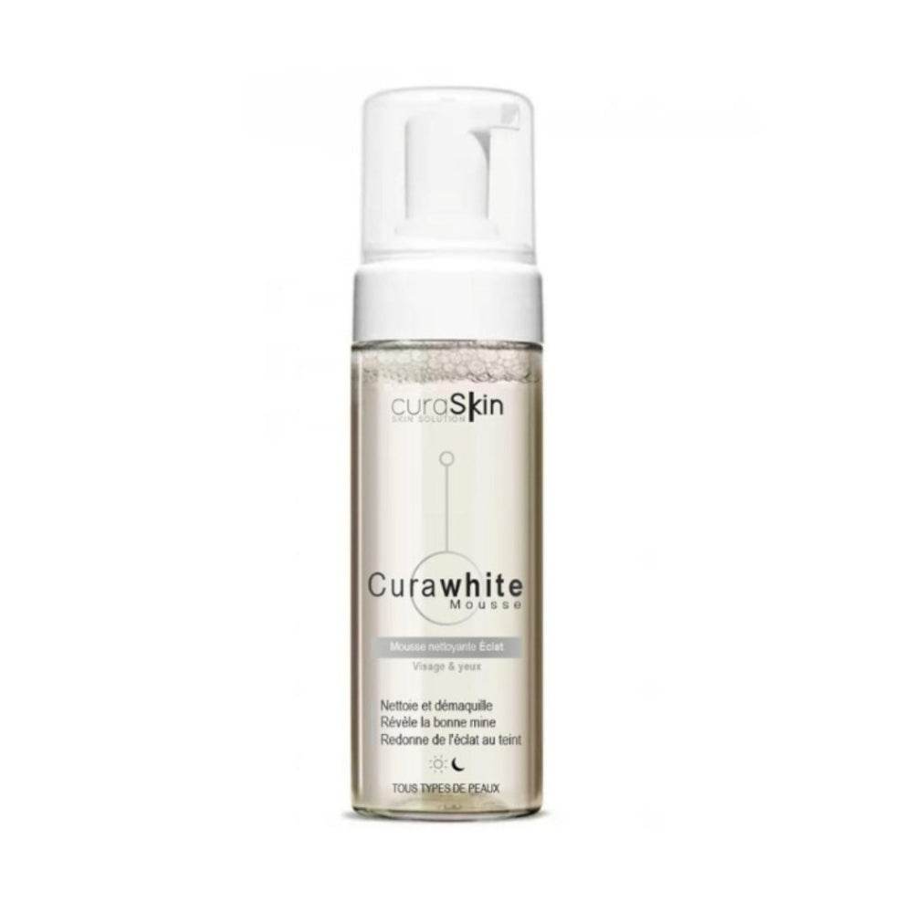 Curaskin_Curawhite_Mousse_Nettoyant_Eclat_150ml Curaskin Curawhite Mousse Nettoyant Eclat 150ml