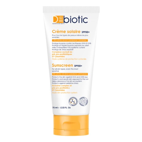 D-BIOTIC-Creme-solaire-75-ml-600x600-1 D-BIOTIC Crème solaire 75 ml – Image 1