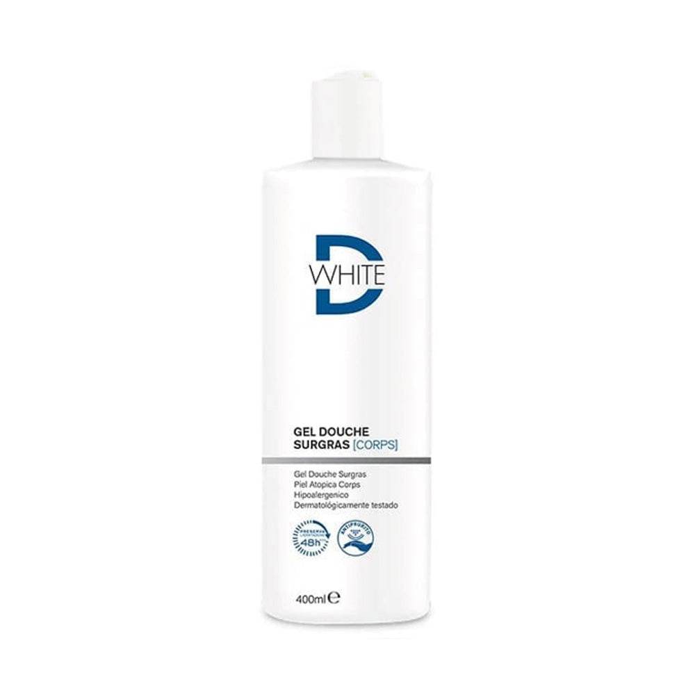 D-White-Gel-Douche-Surgras-Visage-Et-Corps-400ml-prix-maroc-parapharmacie-casablanca D-White Gel Douche Surgras Visage Et Corps 400ml