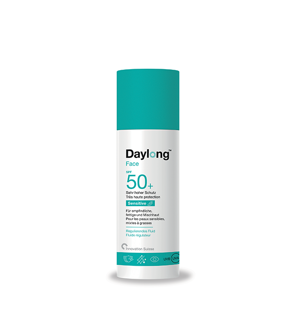 DAYLONG1 Daylong Sensitive Face Fluide Solaire Régulateur Spf50 - 50ml – Image 1