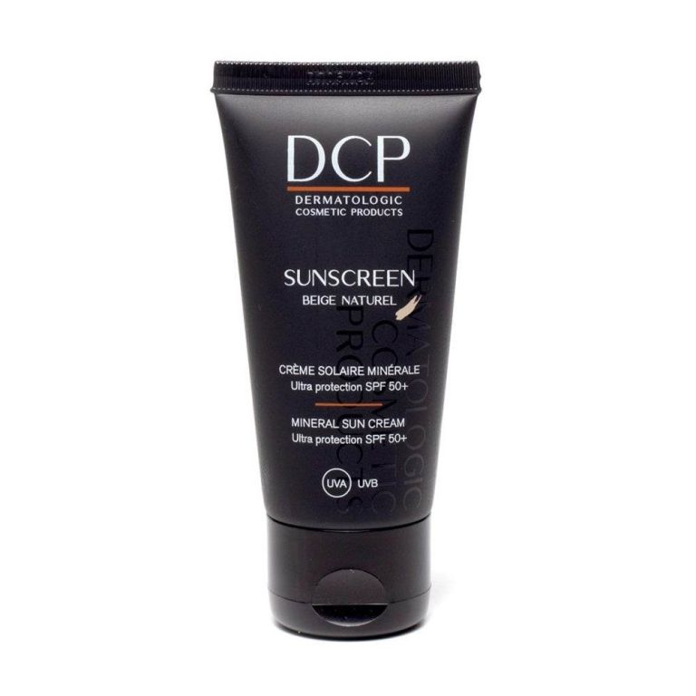DCP Sunscreen Crème Solaire beige naturel SPF50+ 50ml