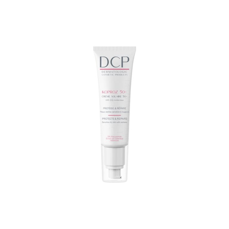 DCP KOPROZ 50+ Écran Solaire SPF50+ 50ml Protection Très Haute Anti-UVA UVB Peaux Sensibles