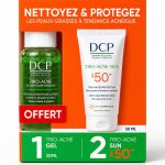 DCP Trio-Acne Sun SPF50+ 50ml Crème Solaire Anti-Acné Très Haute Protection Peaux Grasses Acnéiques