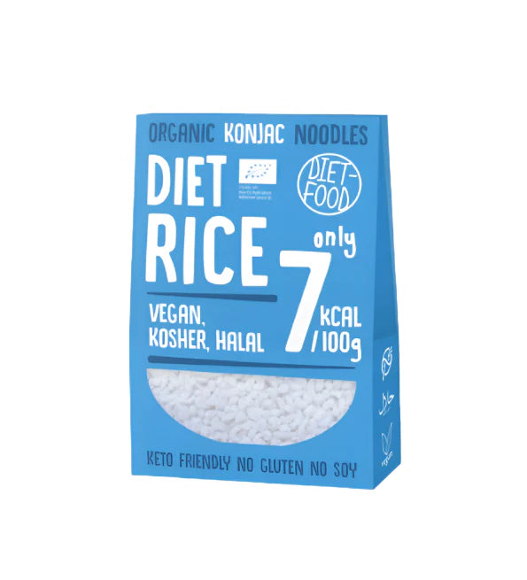 DIET FOOD Konjac Rice 300g Riz Konjac Minceur Zéro Calorie Substitut Riz Régime - photo 2