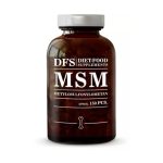DIET FOOD MSM 750mg 150 Comprimés Complément Alimentaire Articulations Soufre Naturel Bien-Être