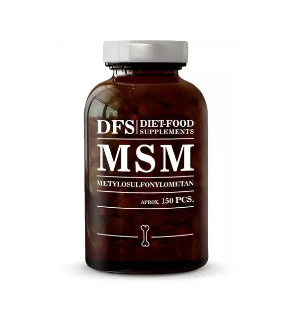 DIET-FOOD-MSM-750MG-150-COMPRIMES-Nova-para-prix-Maroc DIET FOOD MSM 750mg 150 Comprimés Complément Alimentaire Articulations Soufre Naturel Bien-Être – Image 1