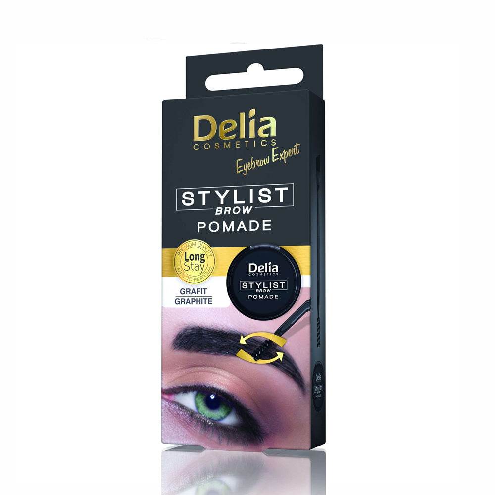 Delia-Styliste-Pommade-Sourcils-1.0-Graphite-prix-maroc-parapharmacie-casablanca Delia Styliste Pommade Sourcils 1.0 Graphite – Image 1