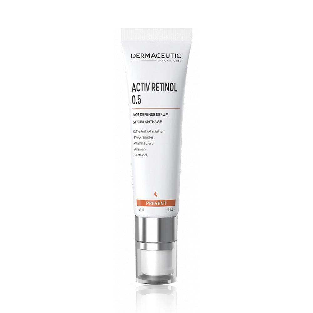 Derma-Ceutic-Derma-Activ-Retinol-0.5-30ml-nova-parapharmacie-maroc-1 DERMACEUTIC Activ Retinol 0.5 30ml Sérum Anti-Âge Rétinol Pur 0.5% Rides Raffermissement – Image 1
