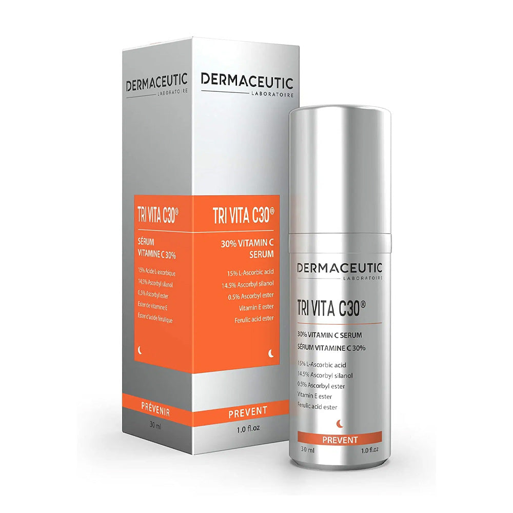 Derma-Tri-vita-c30-30ml-nova-parapharmacie-casablanca DermaCeutic Tri Vita C30 Serum 30ml – Image 1
