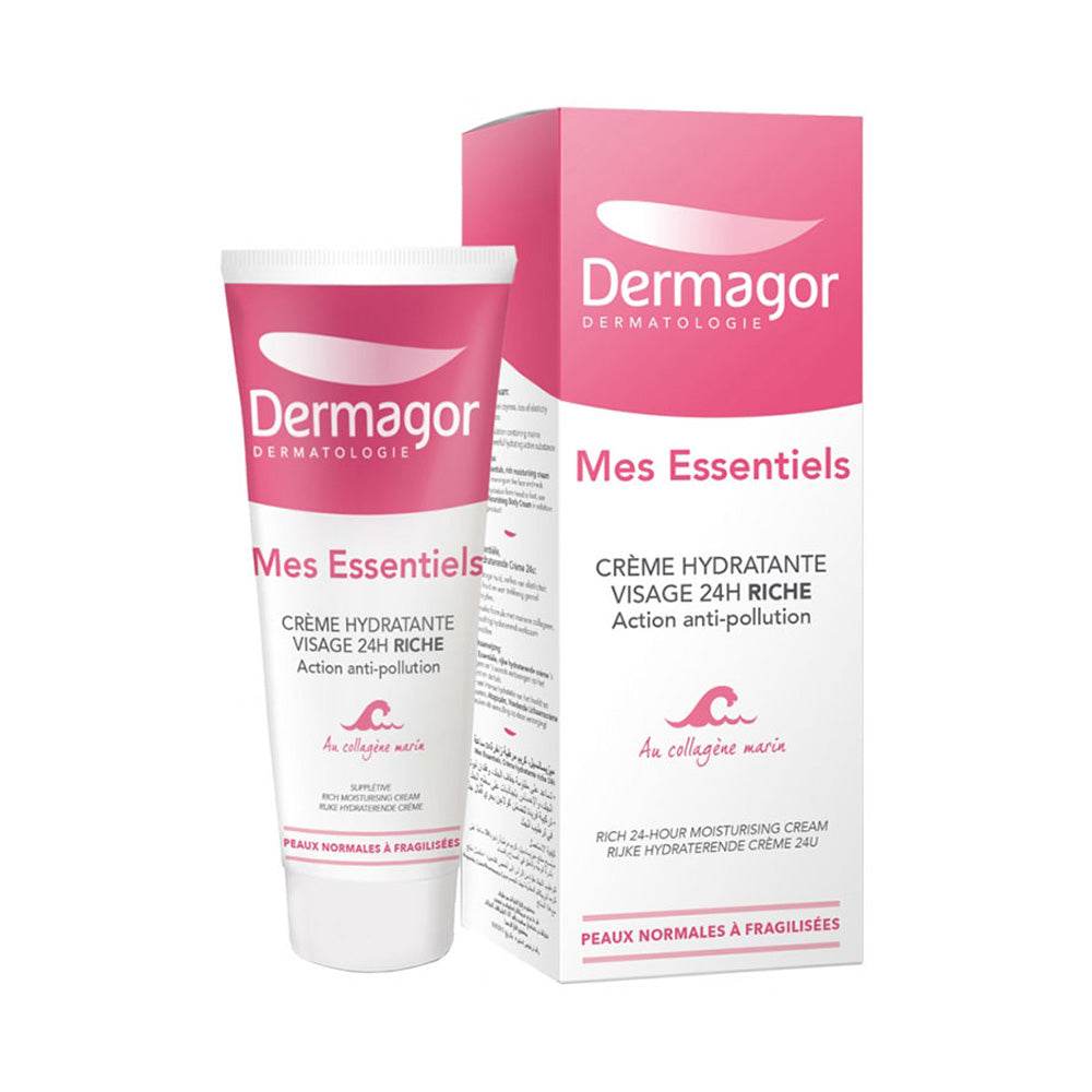 Dermagor-Mes-Essentiels-Texture-Legere-Creme-Au-Collagene-40ml-prix-maroc-parapharmacie-casablanca Dermagor Mes Essentiels Texture Légère Crème Au Collagène 40ml – Image 1