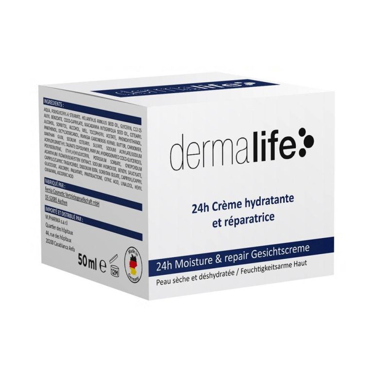 Dermalife Crème Hydratant Et Réparatrice 24h 50ml - photo 2