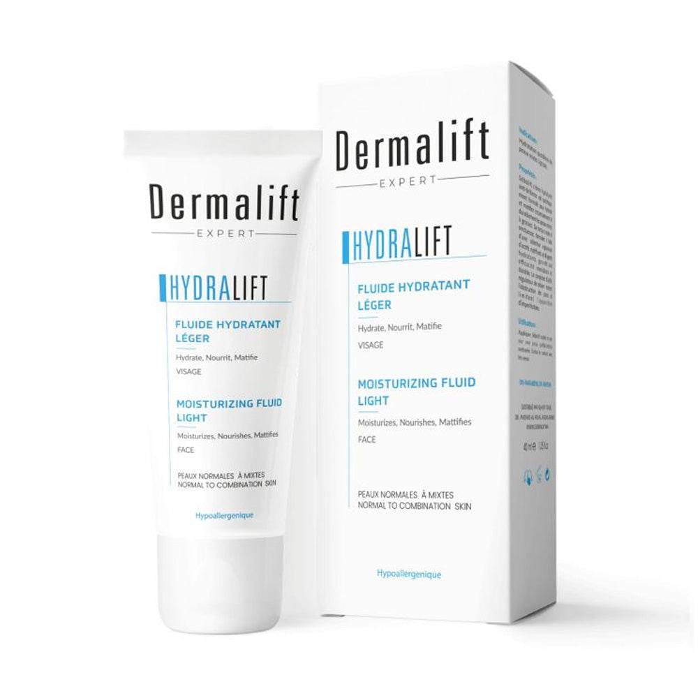 Dermalift-Hydralift-Fluide-Hydratante-Peaux-Normales-a-Mixtes-40-ml-prix-maroc-parapharmacie-casablanca Dermalift Hydralift Fluide Hydratante Peaux Normales à Mixtes 40 ml – Image 1