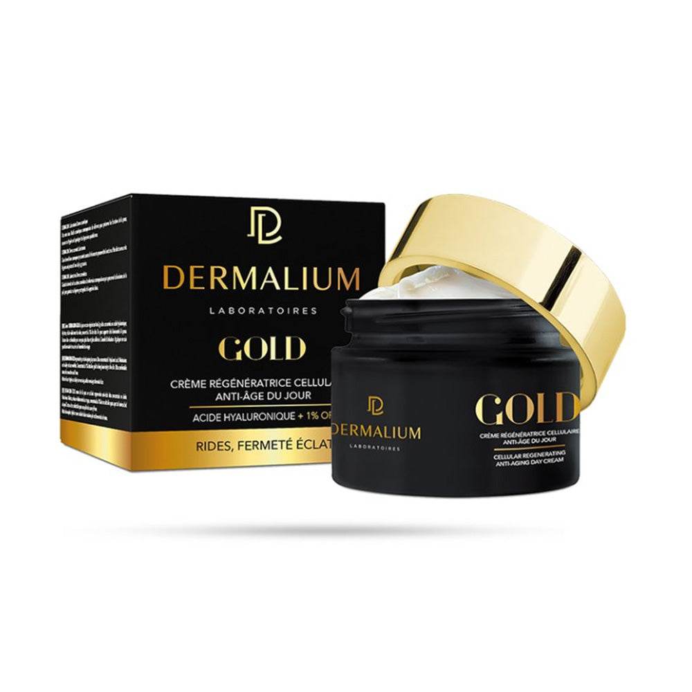 Dermalium-Gold-Creme-Regeneratrice-Cellulaire-Anti-Age-Du-Jour-50ml-prix-maroc-parapharmacie-casablanca Dermalium Gold Crème Régénératrice Cellulaire Anti-Âge Du Jour 50ml – Image 1