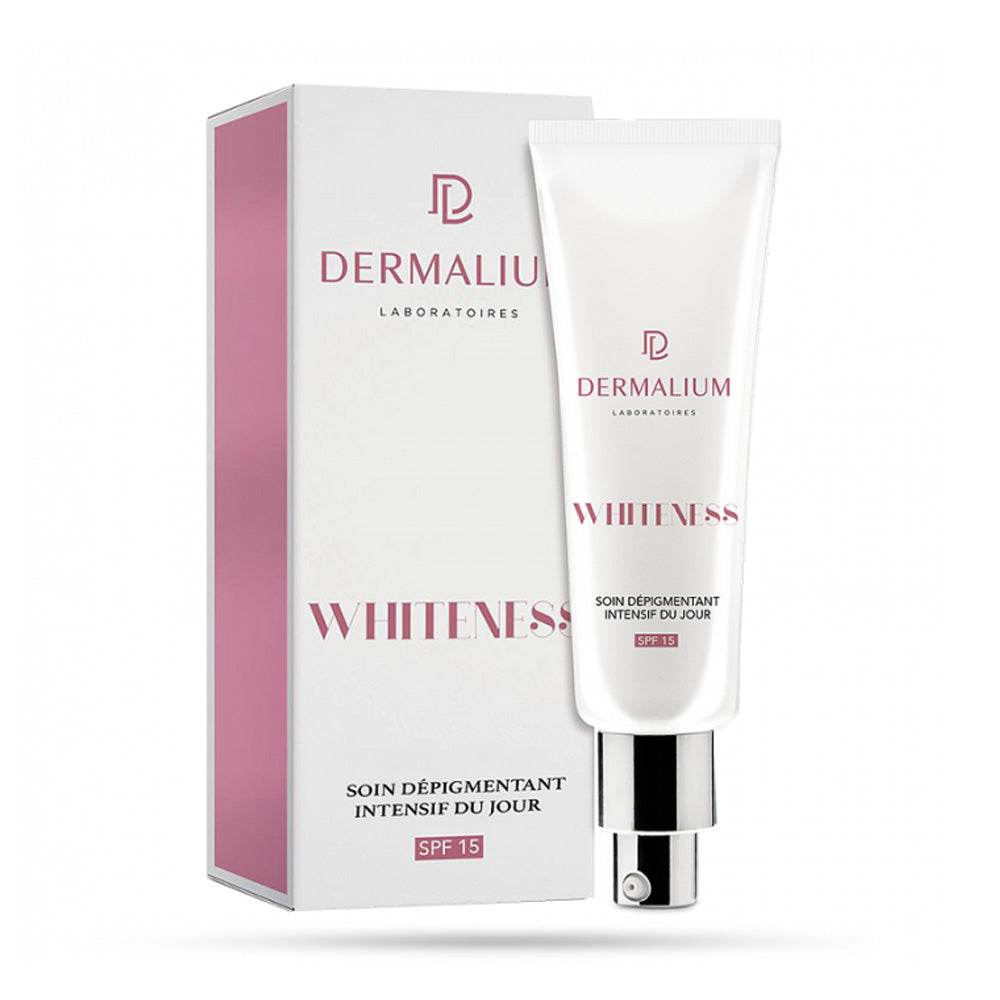 Dermalium-Whiteness-soin-Depigmentant-Intensif-Du-Jour-SPF-15-50ml-prix-maroc-parapharmcie-casablanca Dermalium Whiteness soin Dépigmentant Intensif Du Jour SPF 15 50ml – Image 1