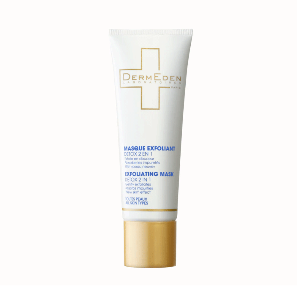 Dermedn-Masque-Exfoliant-Detox-50ml-nova-parapharmacie-maroc DermEden Masque Exfoliant Detox 50ml – Image 1
