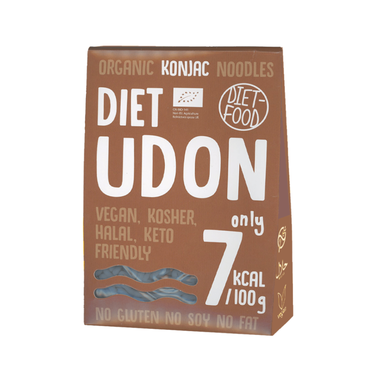 DIET FOOD Konjac Udon 300g Nouilles Minceur Bio Faibles Calories Régime Naturel - photo 2