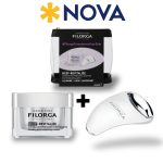 FILORGA Coffret NCEF Revitalize Crème Raffermissante 50ml + Gua Sha Roller + Trousse
