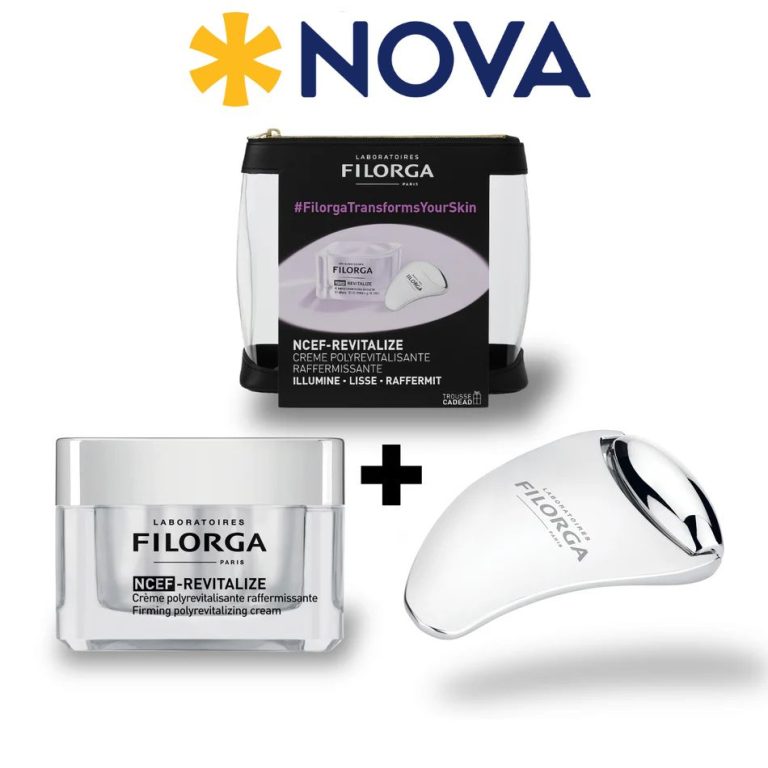 FILORGA Coffret NCEF Revitalize Crème Raffermissante 50ml + Gua Sha Roller + Trousse - photo 2
