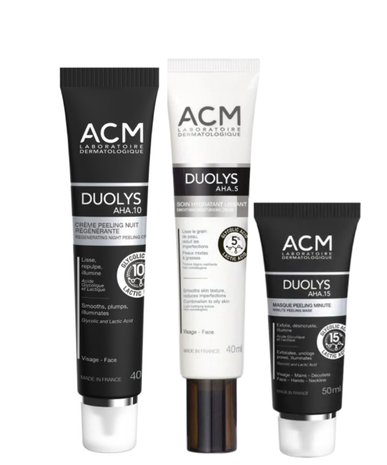 ACM Duolys Pack Peeling & Renouvellement Routine Complète Exfoliation Renouvellement Cellulaire Éclat