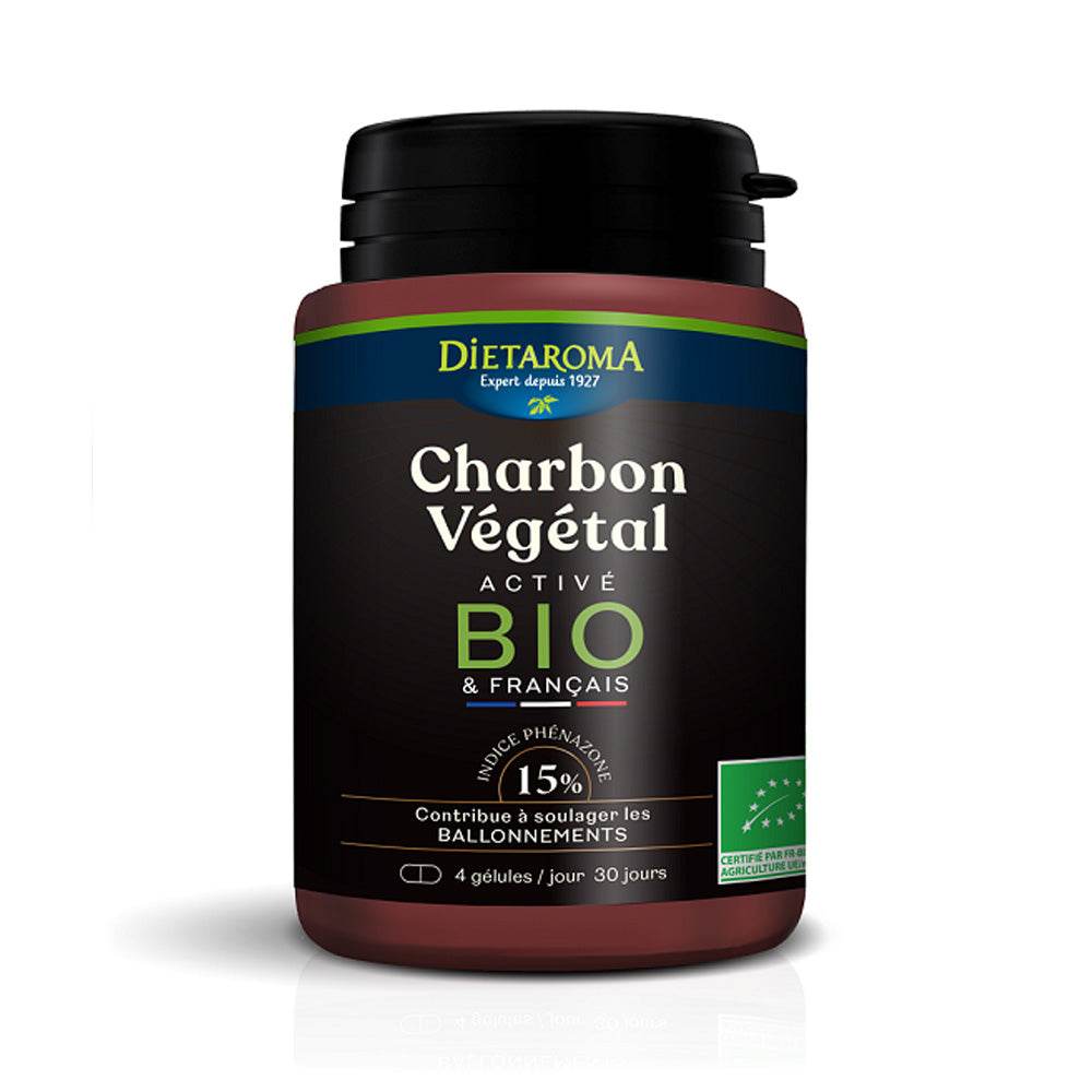 Dietaroma-Charbon-Vegetal-Active-120-Gelules-prix-maroc-parapharmacie-casablanca-1 Dietaroma Charbon Végétal Activé 120 Gélules – Image 1