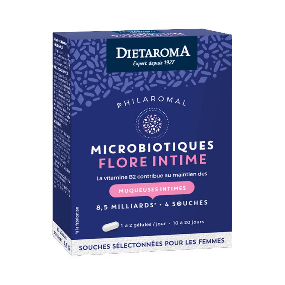 Dietaroma-Microbiotique-Flore-Intime-20-Gelules-prix-maroc-parapharmacie-casablanca-1 Dietaroma Microbiotique Flore Intime 20 Gélules Probiotiques Équilibre Féminin – Image 1